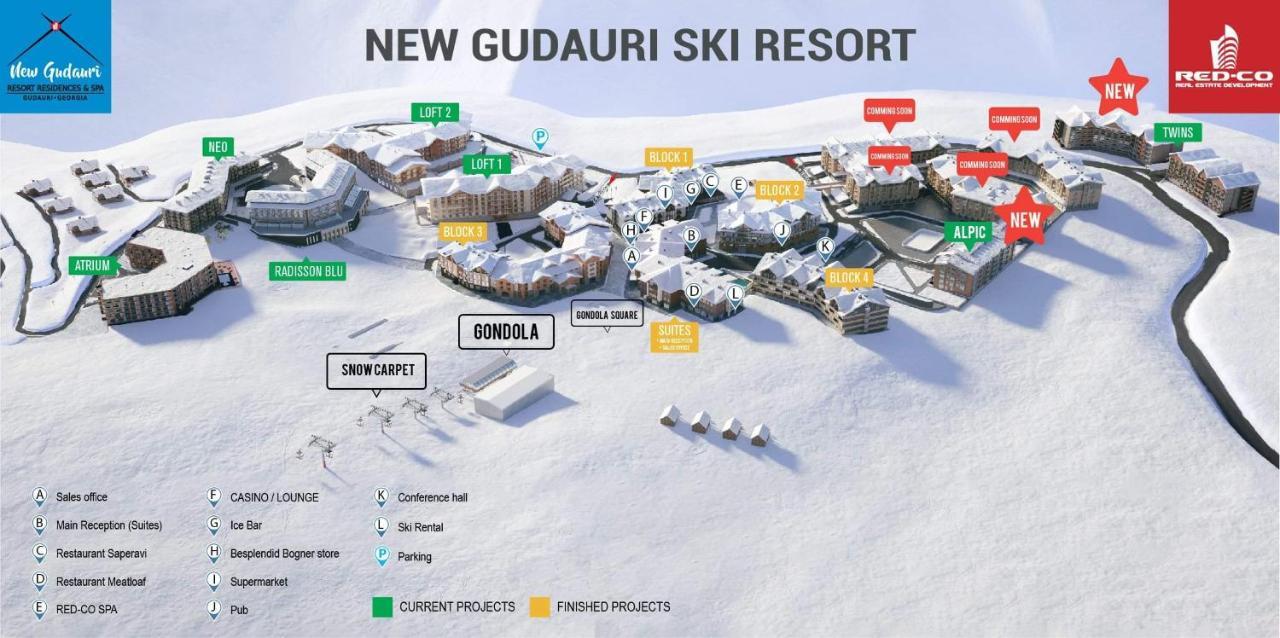 New Gudauri Studio Dış mekan fotoğraf